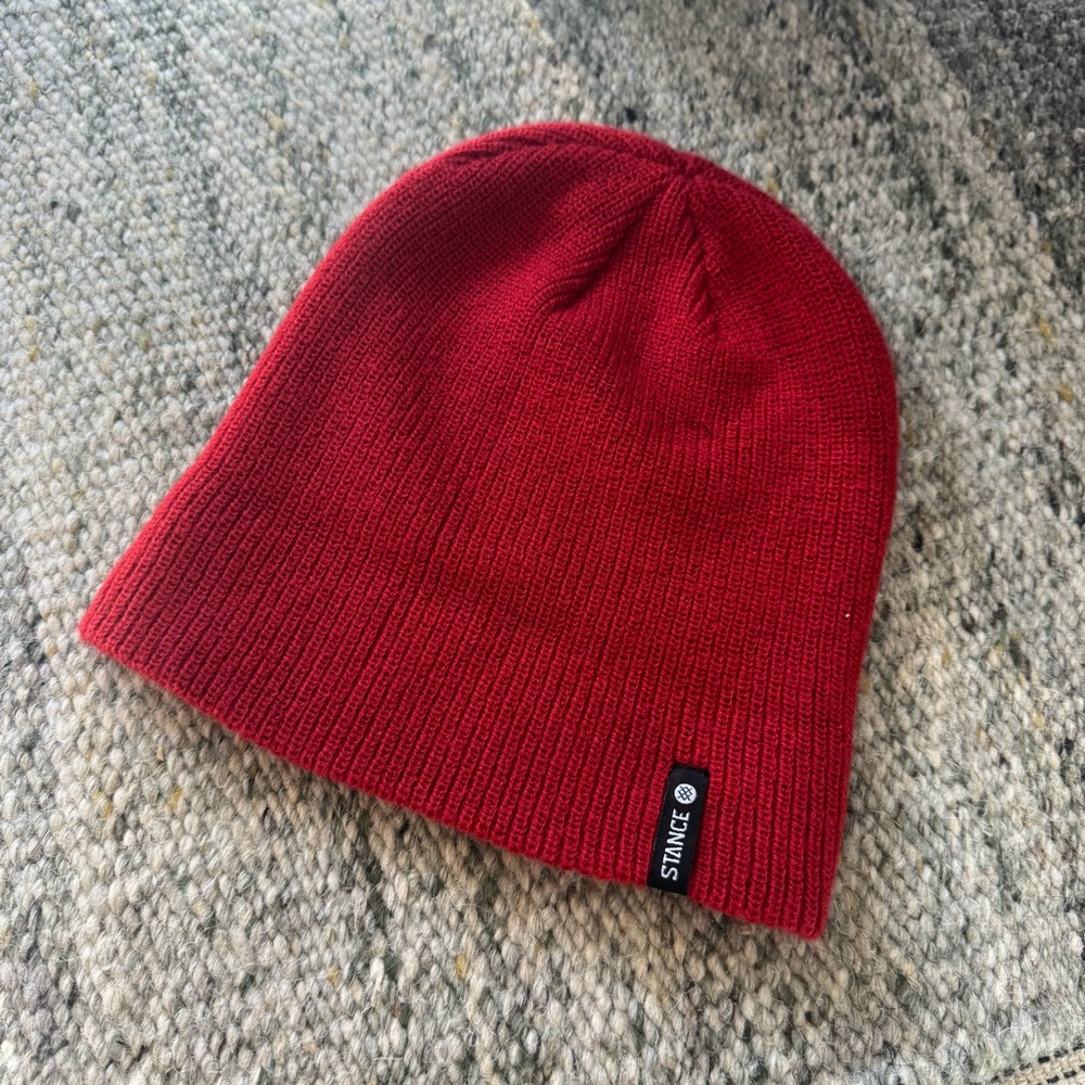 STANCE - ICON 2 SHALLOW BEANIE RED - Picture 8 of 12